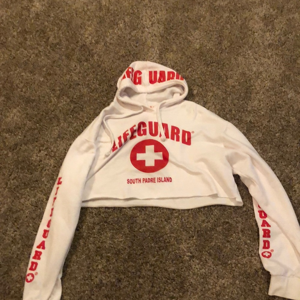 Cropped sweatshirt